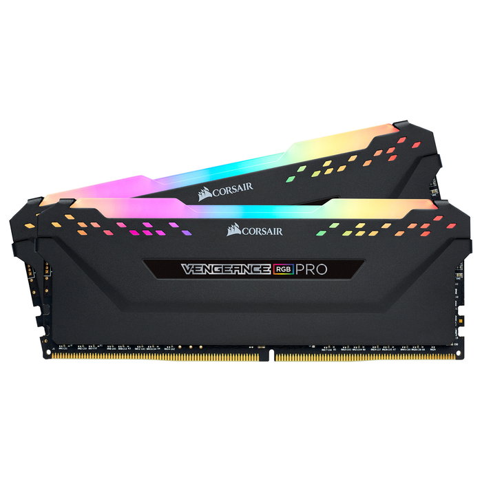 Corsair 3200 16GB (2x8GB) DDR4 Vengeance RGB Negro Corsair 3200 16GB (2x8GB) DDR4 Vengeance RGB Negro