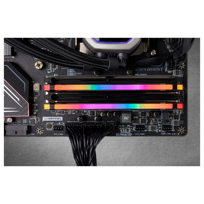 Corsair 3200 16GB (2x8GB) DDR4 Vengeance RGB Negro Corsair 3200 16GB (2x8GB) DDR4 Vengeance RGB Negro