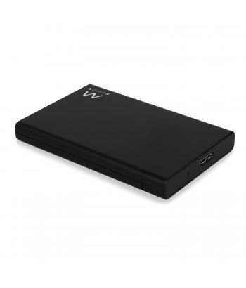 EWENT Carcasa de disco duro/SSD EW7044 2,5 pulg. SATA III USB 3.1 Negro