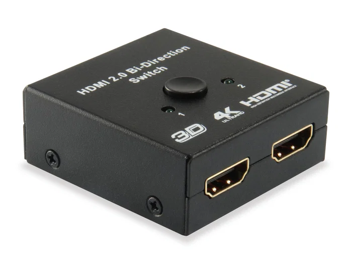 Equip 332723 Conmutador bidireccional HDMI de 2 entradas y 1 salida Equip 332723 Conmutador bidireccional HDMI de 2 entradas y 1 salida