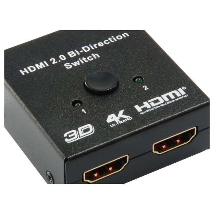 Equip Conmutador HDMI Bidireccional 2 Entradas 1 Salida / 1 Entrada 2 Salidas 332723 Equip Conmutador HDMI Bidireccional 2 Entradas 1 Salida / 1 Entrada 2 Salidas 332723