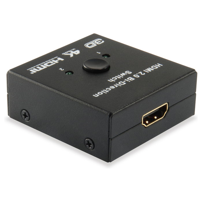 Equip Conmutador HDMI Bidireccional 2 Entradas 1 Salida / 1 Entrada 2 Salidas 332723 Equip Conmutador HDMI Bidireccional 2 Entradas 1 Salida / 1 Entrada 2 Salidas 332723