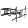 Equip Soporte de Pantalla para TV de 37 a 90 Pulgadas, Soporte Inclinable y Giratorio, VESA hasta 800x400mm, Carga 75KG