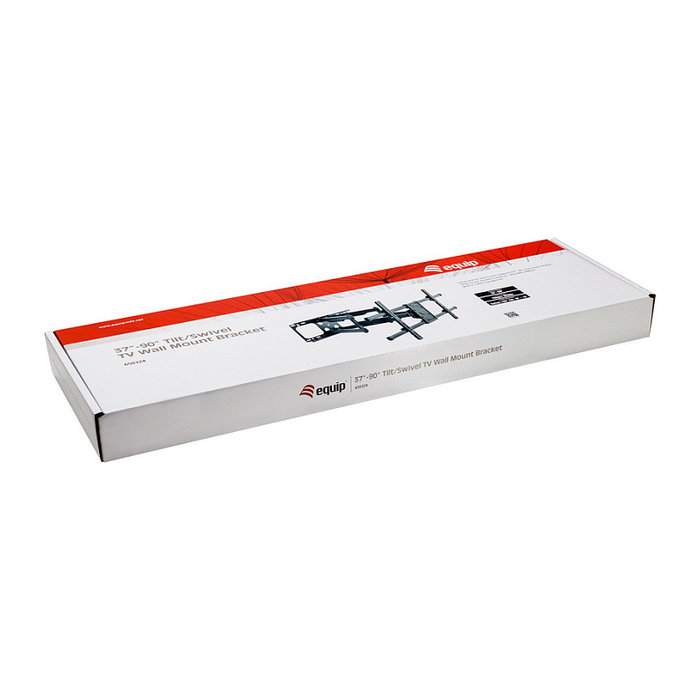 Equip Soporte de Pantalla para TV de 37 a 90 Pulgadas, Soporte Inclinable y Giratorio, VESA hasta 800x400mm, Carga 75KG Equip Soporte de Pantalla para TV de 37 a 90 Pulgadas, Soporte Inclinable y Giratorio, VESA hasta 800x400mm, Carga 75KG