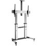Equip Soporte Suelo Con Ruedas TV EQ650605 Aluminio hasta 100" 100kg