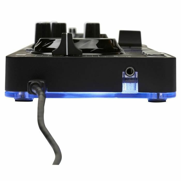 Hercules Starlight Mesa de Mezclas USB de 2 Canales Negro