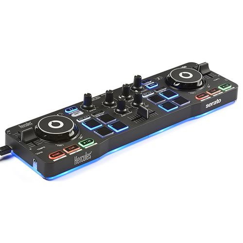Hercules DJControl Starlight Controlador de DJ de 2 canales Negro Hercules DJControl Starlight Controlador de DJ de 2 canales Negro