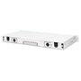 Digitus Caja de Empalme Fibra Óptica 1HE equipada 12x SC-DX OM4 Color Gris 44.5 mm Panel de gestión de cables en acero