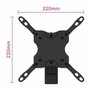 Ewent EW1522 Soporte de Pared para TV de 13 a 43 pulgadas, Negro