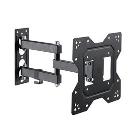Ewent Soporte para Pared EW1522, Movimiento Completo para TV hasta 43", Inclinación y Giro, Compatible VESA 100x100 200x100 200x200, Soporte TV