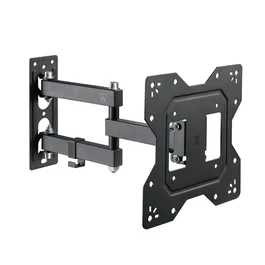 Ewent EW1522 Soporte para TV de Pared Extensible Multi-Direccional Pan-Tilt, Hasta 43" (109 cm), Peso Máx. 30 kg, VESA 100/200, Negro