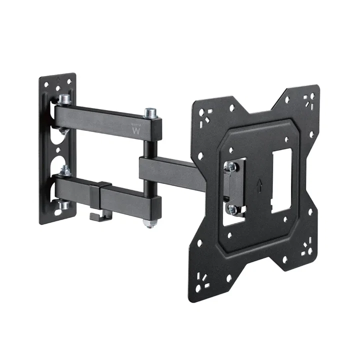 Ewent EW1522 Soporte para TV de Pared Extensible Multi-Direccional Pan-Tilt, Hasta 43" (109 cm), Peso Máx. 30 kg, VESA 100/200, Negro