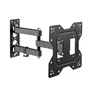 Ewent EW1522 Soporte para TV de Pared Extensible Multi-Direccional Pan-Tilt, Hasta 43" (109 cm), Peso Máx. 30 kg, VESA 100/200, Negro