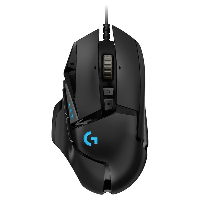Logitech G502 HERO Ratón Gaming Negro
