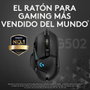 Logitech G502 HERO Ratón Gaming Negro