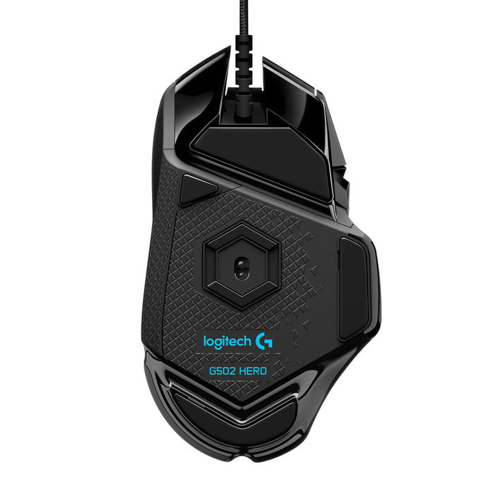 Logitech G502 HERO Ratón Gaming Negro