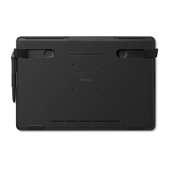 Wacom Cintiq 16 Tableta Gráfica con Pantalla Táctil de 15.6 Pulgadas Full HD (1920 x 1080) y Lápiz con 8192 Niveles de Presión, Negra