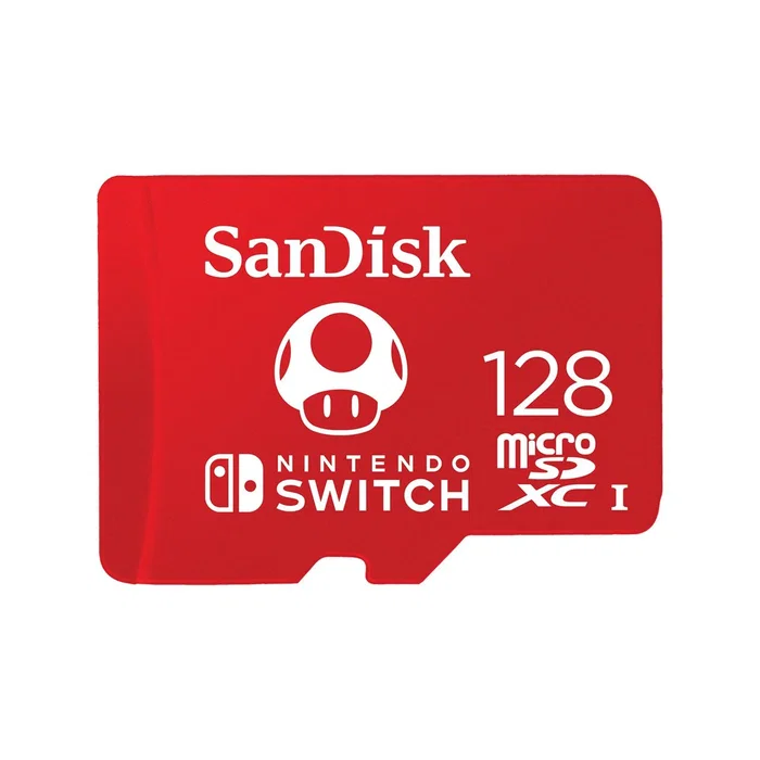SanDisk Tarjeta de Memoria microSDXC 128 GB para Nintendo Switch SanDisk Tarjeta de Memoria microSDXC 128 GB para Nintendo Switch