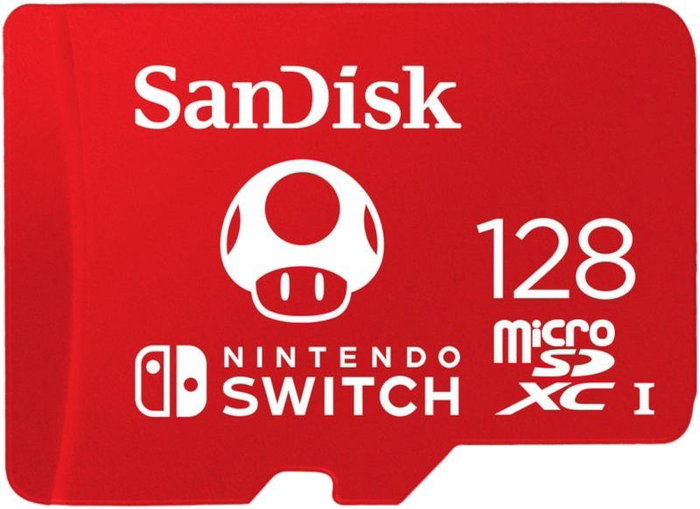 SanDisk Tarjeta de Memoria microSDXC 128 GB para Nintendo Switch SanDisk Tarjeta de Memoria microSDXC 128 GB para Nintendo Switch