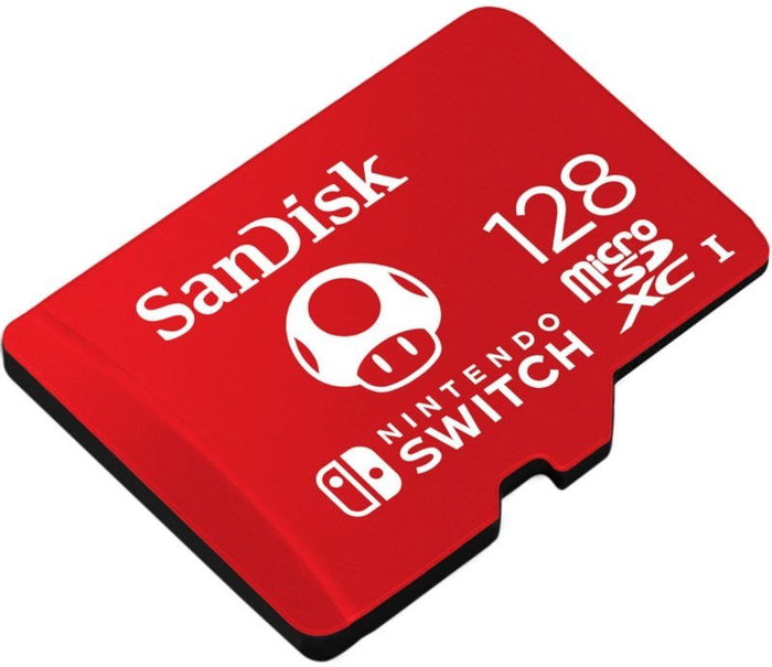 SanDisk Tarjeta de Memoria microSDXC 128 GB para Nintendo Switch SanDisk Tarjeta de Memoria microSDXC 128 GB para Nintendo Switch
