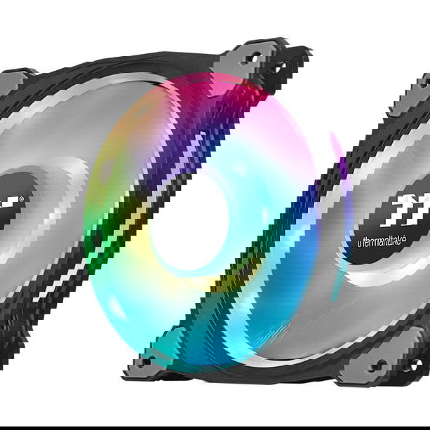 Thermaltake Riing Duo 14 RGB Ventilador para Radiador, 140mm, 3 Unidades, Iluminación LED Thermaltake Riing Duo 14 RGB Ventilador para Radiador, 140mm, 3 Unidades, Iluminación LED
