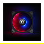 Thermaltake Riing Duo 14 RGB Ventilador para Radiador, 140mm, 3 Unidades, Iluminación LED