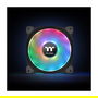 Thermaltake Riing Duo 14 RGB Ventilador para Radiador, 140mm, 3 Unidades, Iluminación LED