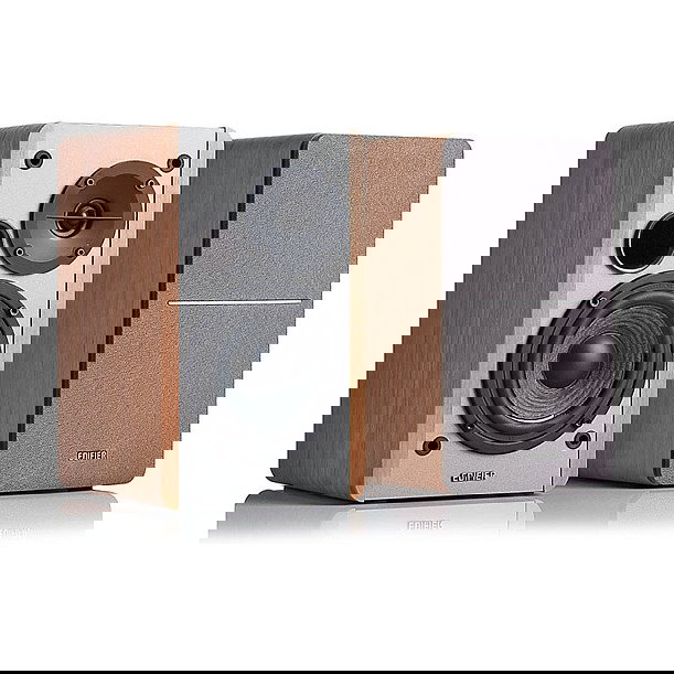 Edifier R1280T Altavoces de 2 Vías 21W Gris Madera