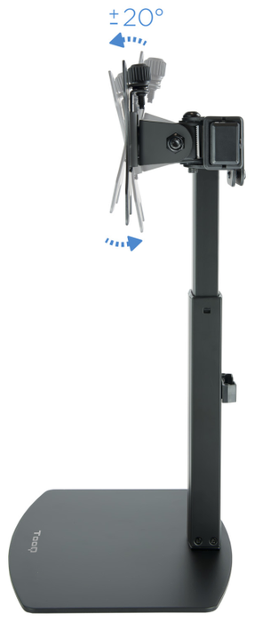 Tooq Soporte de Mesa para 2 Pantallas 17-27 Pulgadas DB1727TN-B