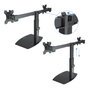 Tooq Soporte de Mesa para 2 Pantallas 17-27 Pulgadas DB1727TN-B