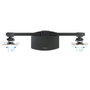 Tooq Soporte de Mesa para 2 Pantallas 17-27 Pulgadas DB1727TN-B