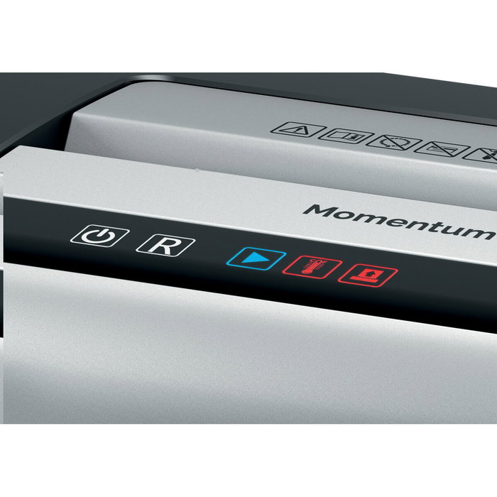 Rexel Momentum M510 Destructora de Papel Microcorte Negro