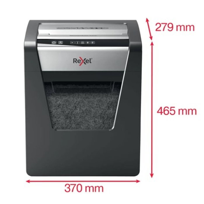 Rexel Momentum M510 Destructora de Papel Microcorte Negro