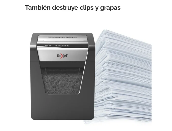 Rexel Momentum M510 Destructora de Papel Microcorte Negro