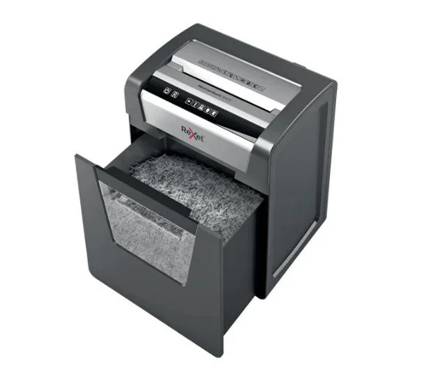 Rexel Momentum M510 Destructora de Documentos Microcorte Negro/Plata