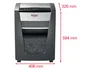 Rexel M515 Destructora de Documentos, Capacidad de Corte 15 Hojas, Nivel de Seguridad P5, Papelera 30 L