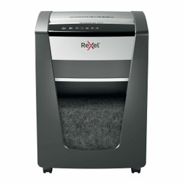 Rexel Momentum M515 Destructora de Papel Microcorte Negro y Plata