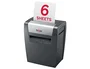 Rexel Momentum X406 Destructora de Papel Corte Confeti Negro