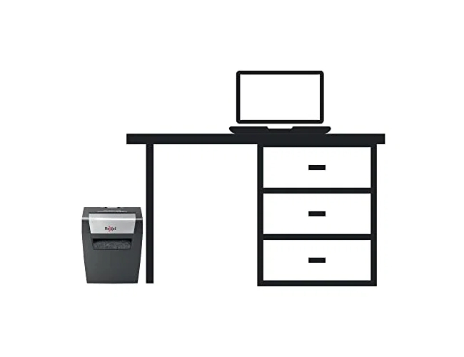 Rexel Momentum X406 Destructora de Papel Corte Confeti Negro