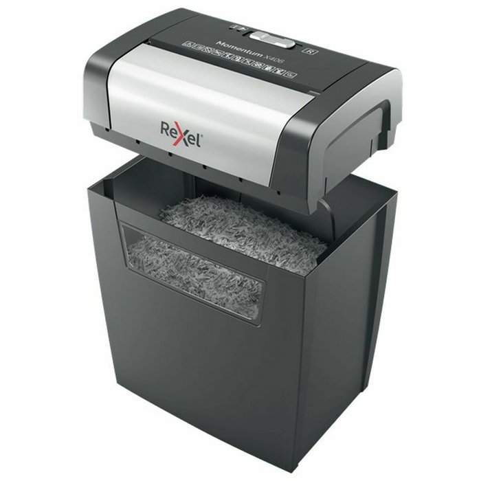 Rexel Momentum X406 Destructora de Papel Corte Confeti Negro Rexel Momentum X406 Destructora de Papel Corte Confeti Negro