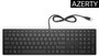 HP Pavilion 300 Teclado con Cable USB, Negro Cheddar, 3 Zonas, Teclas de Acceso Directo, Diseño Ergonómico