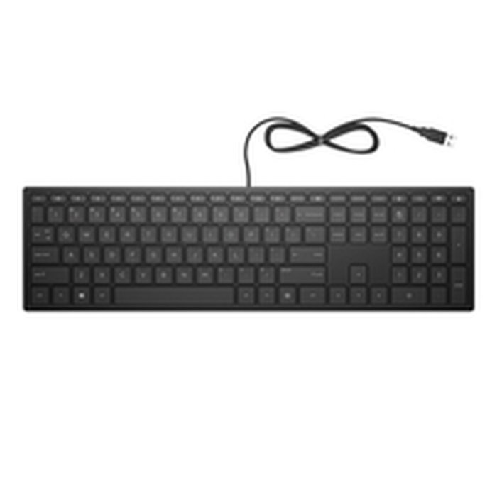 HP Pavilion 300 Teclado con Cable USB, Negro Cheddar, 3 Zonas, Teclas de Acceso Directo, Diseño Ergonómico HP Pavilion 300 Teclado con Cable USB, Negro Cheddar, 3 Zonas, Teclas de Acceso Directo, Diseño Ergonómico
