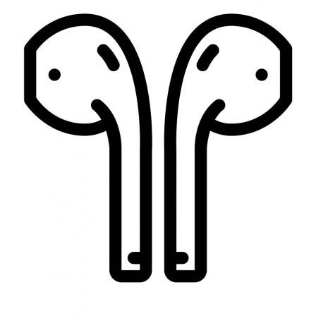 Auriculares Bluetooth Apple AirPods V2 con estuche de carga Auriculares Bluetooth Apple AirPods V2 con estuche de carga