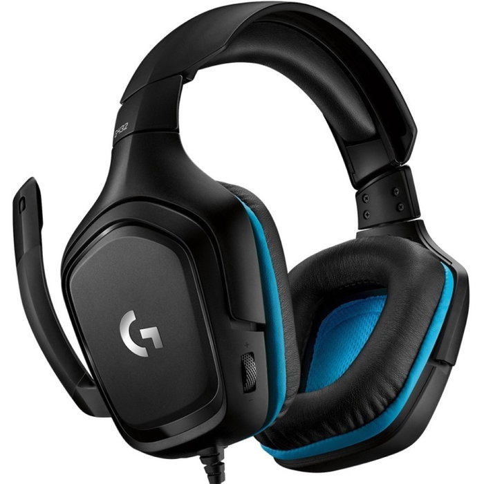 Logitech Auriculares Gaming G432 con Micrófono, Sonido Envolvente DTS Headphone:X 2.0, Compatibles con PC, Consolas y Móviles Logitech Auriculares Gaming G432 con Micrófono, Sonido Envolvente DTS Headphone:X 2.0, Compatibles con PC, Consolas y Móviles