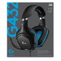 Logitech G432 Auriculares Gaming con Micrófono Negro y Azul