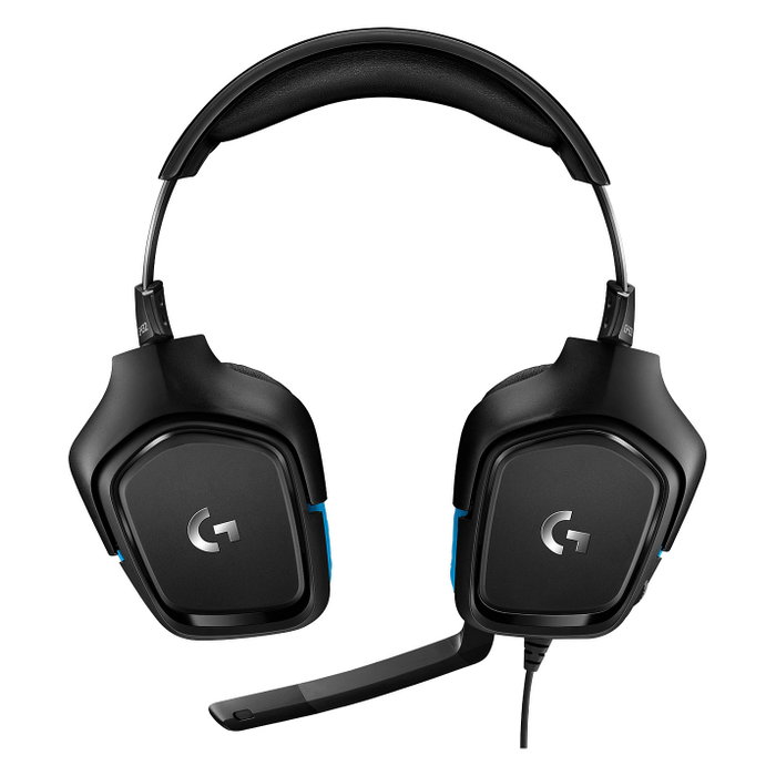 Logitech G432 Auriculares Gaming con Micrófono Negro y Azul