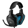 Logitech G432 Auriculares Gaming Diadema Alámbricos 7.1 Surround Sound para PS5, PS4, Nintendo Switch, PC y Mac - DTS Headphone:X 2.0, Micrófono Boom - Negro/Azul - Ref. 981-000770