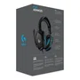 Logitech G432 Auriculares Gaming 7.1 con Micrófono, Negro y Azul