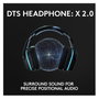 Logitech G935 Gaming Headset Inalámbrico 7.1 Surround Sound LIGHTSYNC RGB Black/Blue
