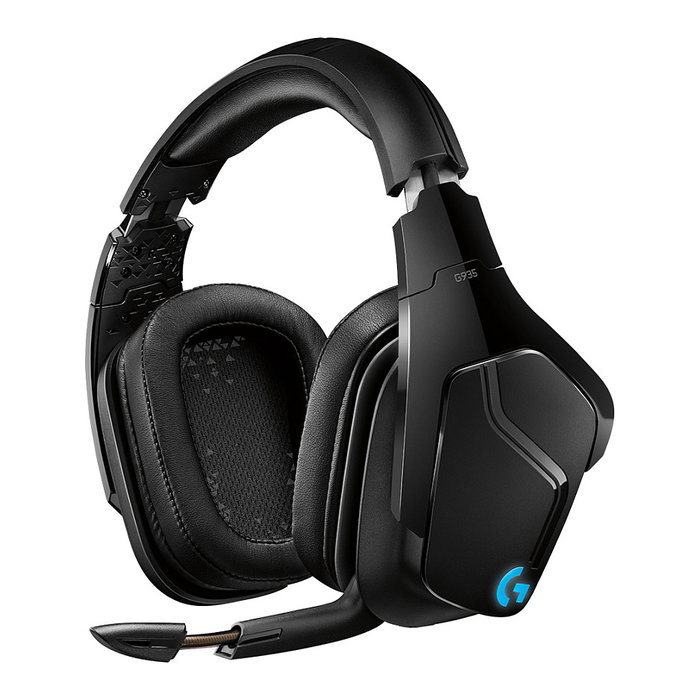 Logitech G935 Gaming Headset Inalámbrico 7.1 Surround Sound LIGHTSYNC RGB Black/Blue